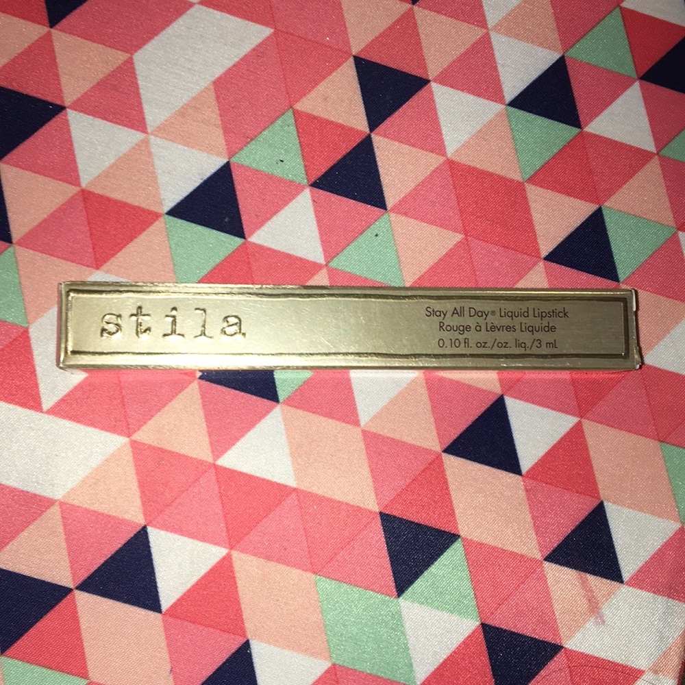Stila stay all day liquid lipstick in “Angelo”